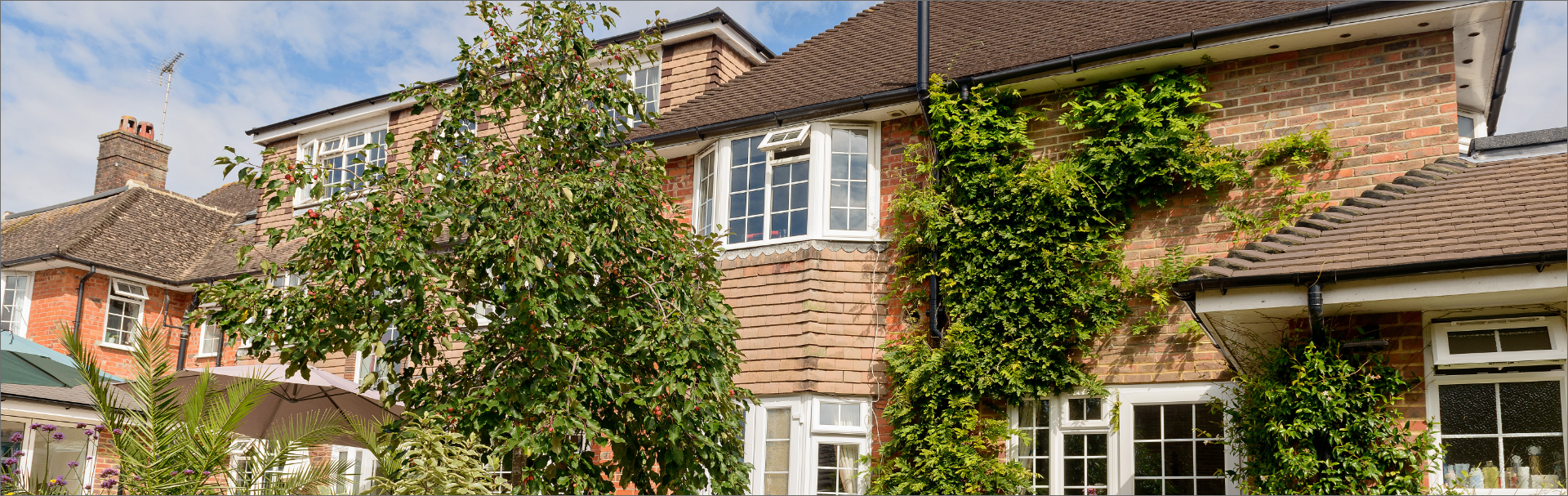 Summerlands | an outside shot of the front of our home