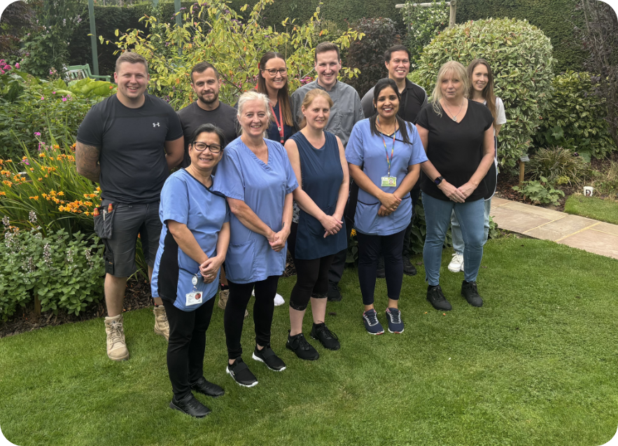 Summerlands | an image of our team in our gardens