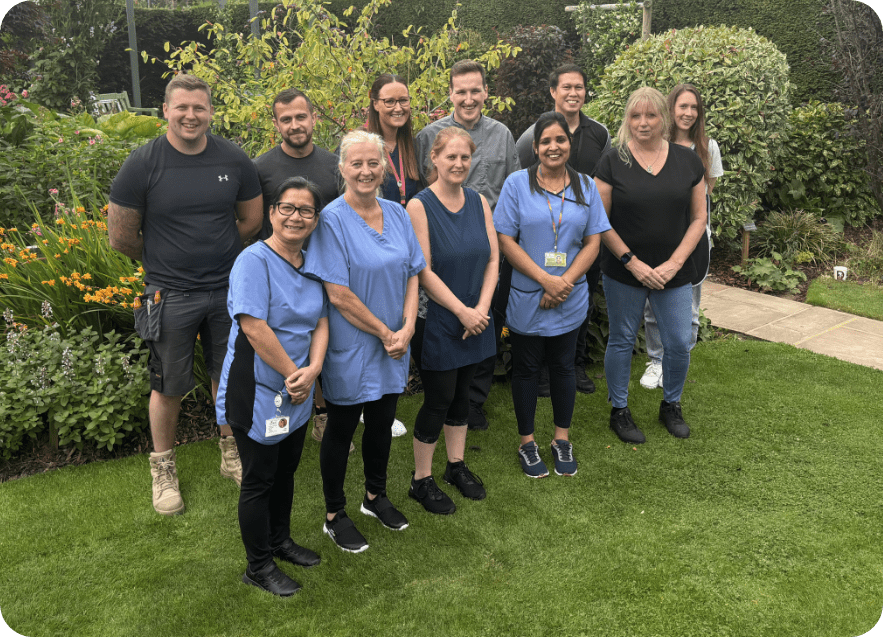 Summerlands | an image of our team in our gardens