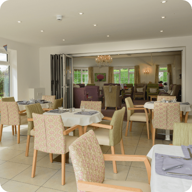 Summerlands | an image showing our dinning area